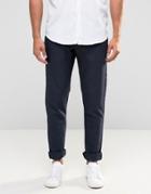 Selected Homme Skinny Smart Pant With Stretch - Navy