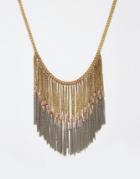 Pieces Taneka Statement Necklace - Gold