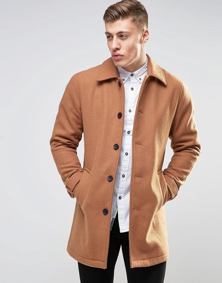 Produkt Wool Overcoat - Tan