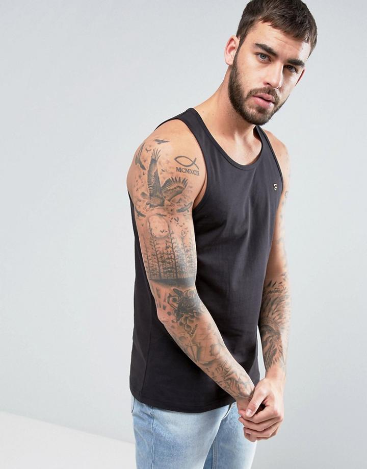 Farah Tank In Black - Black