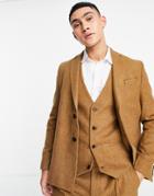 Bolongaro Trevor Loose Fit Wool Blend Vest-brown