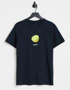 Heartbreak Lemon Graphic T-shirt-black