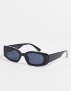 Aj Morgan Broad Street Slimline Square Lens Sunglasses-black