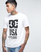 Dc Usa Stack T-shirt - White