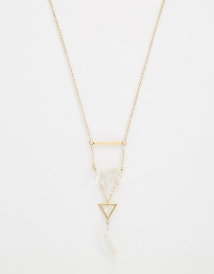 Pieces Double Row Necklace