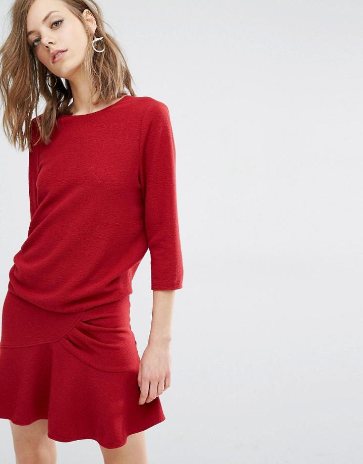 Ba & Sh Isla Dress - Red