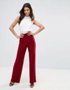 Love Wide Leg Pant - Red