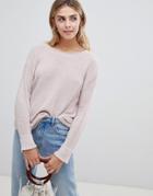 Jdy Phillipa Boatneck Sweater - Pink