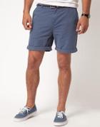Asos Chino Shorts In Mid Length - Vindigo