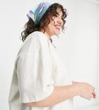 Asos Design Curve Ultimate Oversized T-shirt In Cream-white