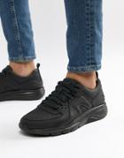 Camper Drift Chunky Sole Sneakers In All Black - Black