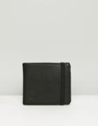 Element Endure Wallet In Leather - Black