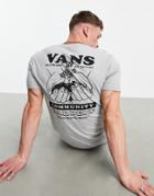 Vans Puppeteer T-shirt In Gray-grey