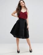 Qed London Prom Skirt - Black