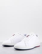 Tommy Hilfiger Retro Tennis Sneakers In White