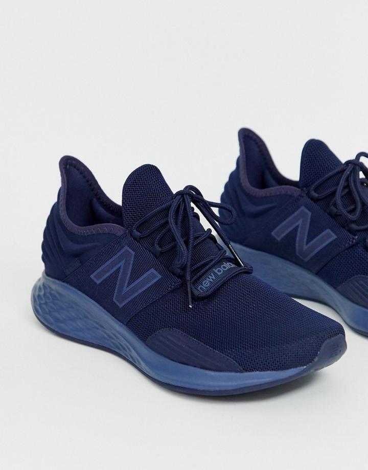 New Balance Running Roav Sneakers In Navy