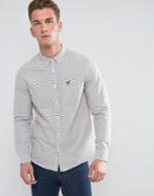 Lyle & Scott Tattersal Check Shirt White - White