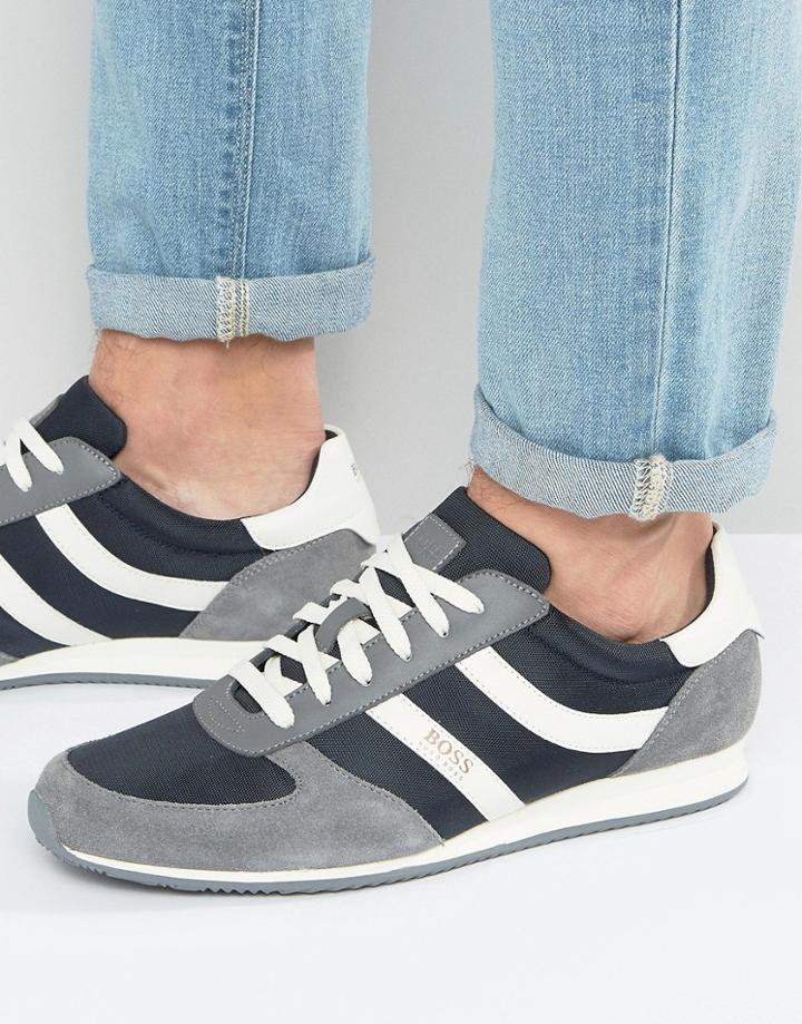 Boss Orange By Hugo Boss Orland Sneakers - Gray