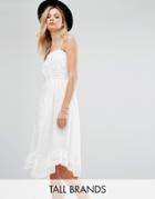 Vero Moda Tall Midi Sun Dress - White
