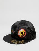 Asos Souvenir Baseball Cap - Black