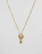 The Giving Keys Love Key Necklace - Gold