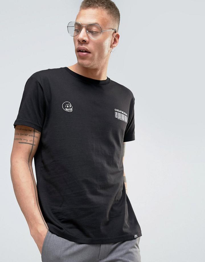 Cheap Monday Standard T-shirt Barcode - Black