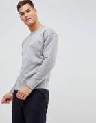 Selected Homme Drop Shoulder Sweatshirt - Gray