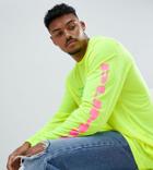 Puma Long Sleeve T-shirt - Yellow