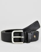 Selected Homme Belt Leather - Black