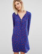 Sonia By Sonia Rykiel Lip Motif Dress - Blue