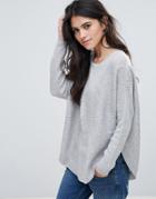 Only Bridget Knit Sweater - Gray