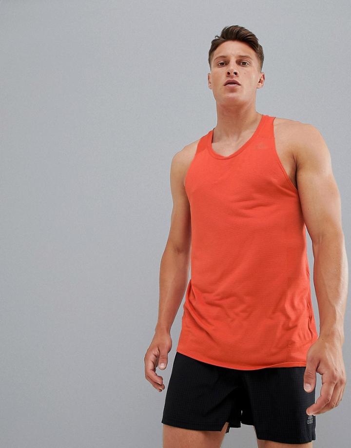 Adidas Running Supernova Tank In Orange Cz8722 - Orange