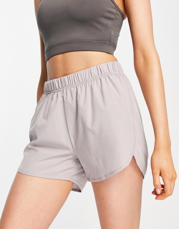 Only Play Breathable Loose Training Shorts In Gray