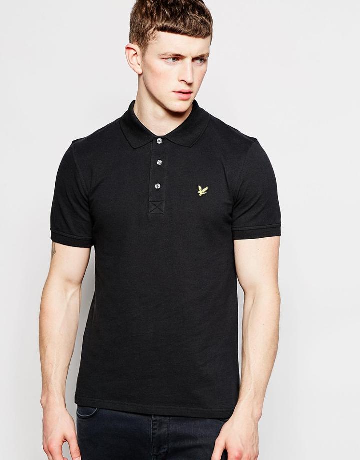 Lyle & Scott Vintage Polo With Eagle Logo - True B