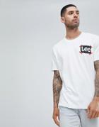 Lee Oversized Logo T-shirt - White