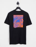 Element Catron Print T-shirt In Black