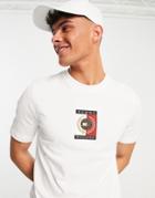 Tommy Hilfiger Embroid Icon Square Logo T-shirt In White