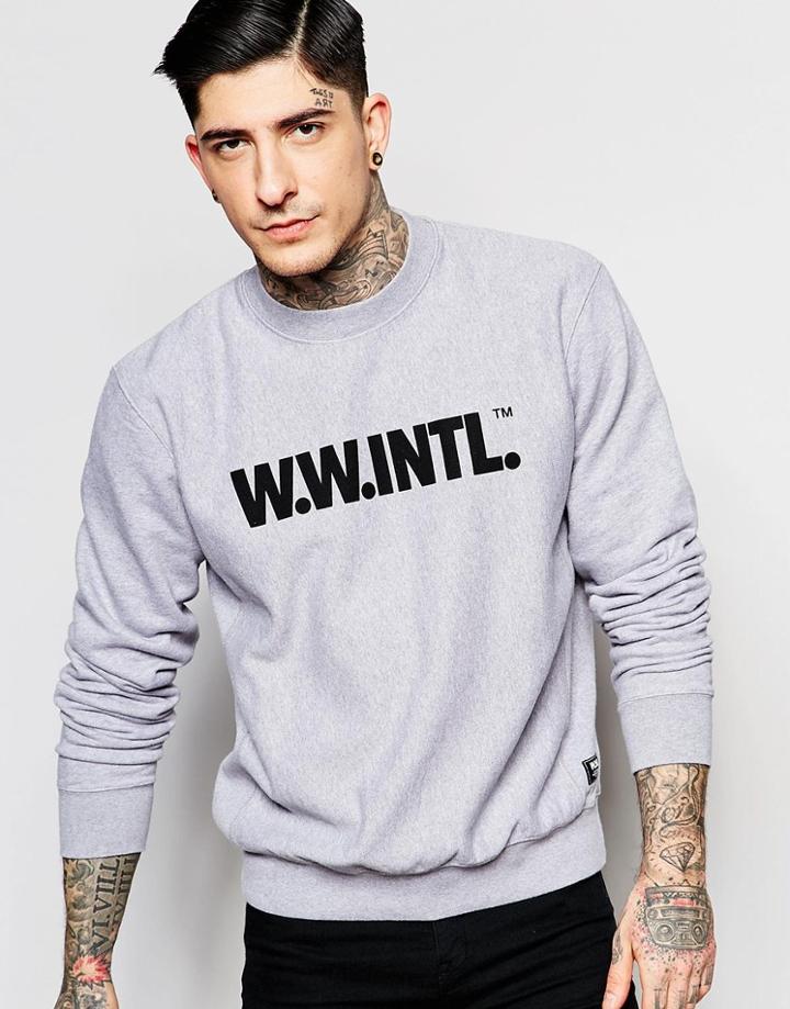 Wood Wood Larry Sweatshirt - Gray
