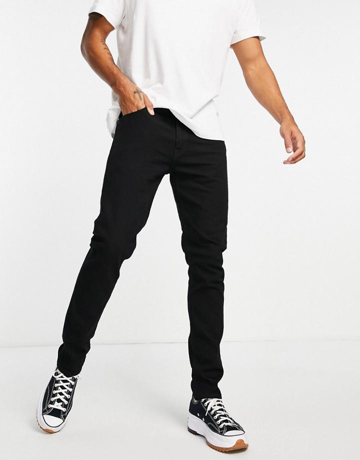 Levi's 512 Slim Tapered Fit Jeans In Black