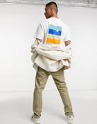 Parlez Gibbs Back Print T-shirt In White