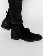 Selected Homme Melvin Leather Chelsea Boots - Black