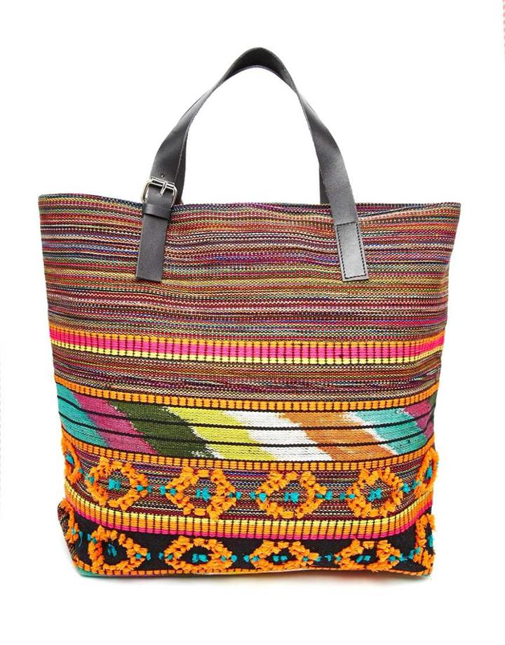 Becksondergaard Embroidered Beach Bag - Orange