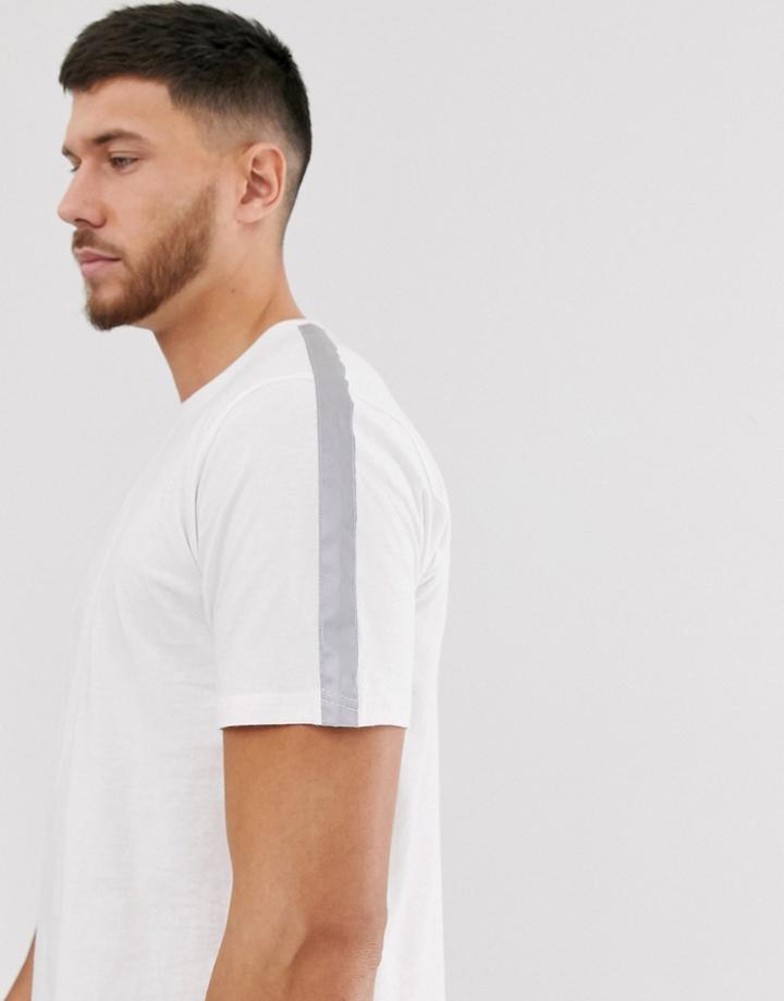Soul Star Reflective T-shirt In White