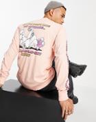 Ripndip How's My Attitude Long Sleeve Top In Pink