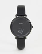 Fossil Es4490 Jacqueline Leather Watch In Black 36mm - Black