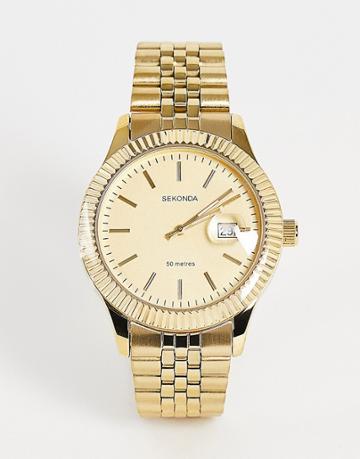 Sekonda Unisex Bracelet Watch In Gold