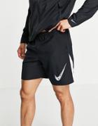 Nike Running Wild Run 7 Inch Shorts In Black