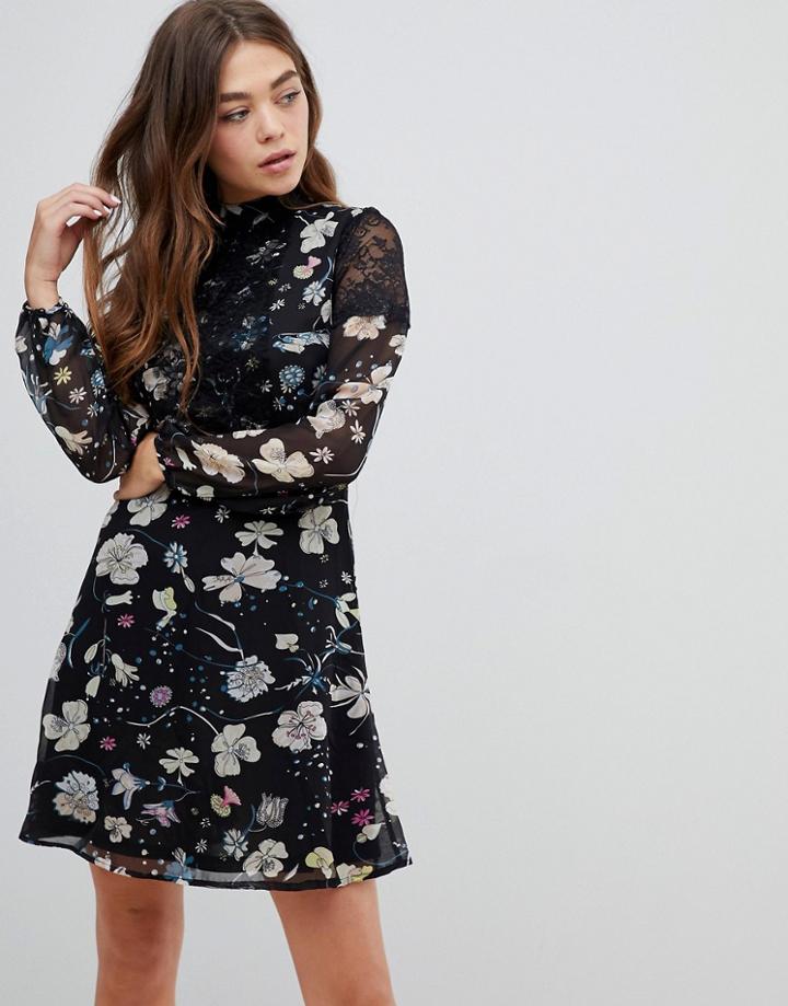 Urban Bliss Kacey Lace Insert Dress