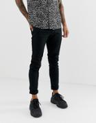 Diesel Sleenker Skinny Fit Jeans In 069ei Black