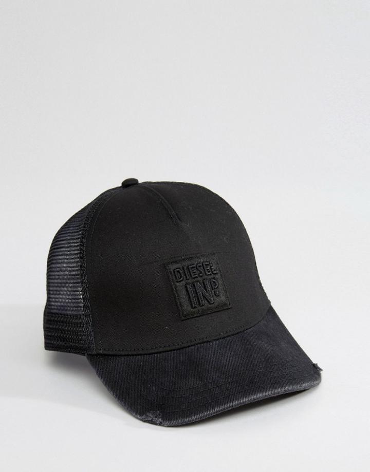 Diesel Industries Trucker Cap - Black